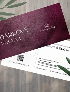 Dárkový šek 5000,- Kč