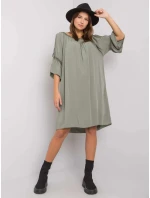 Šaty TW SK BI model 21069656 khaki - FPrice Šaty TW SK BI model 21069656 khaki - FPrice