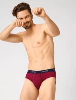 Pánské slipy Start Midi C2P box - BLUE - DARK COMBINATION - kombinace modré M008 - SLOGGI