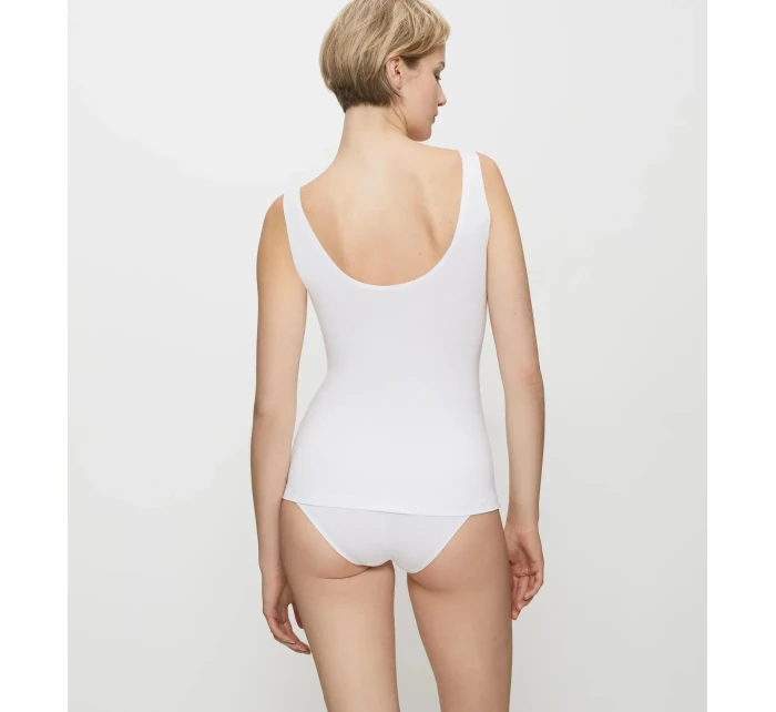 Dámské tílko Smart Natural Shirt - WHITE - bílé 0003 - TRIUMPH