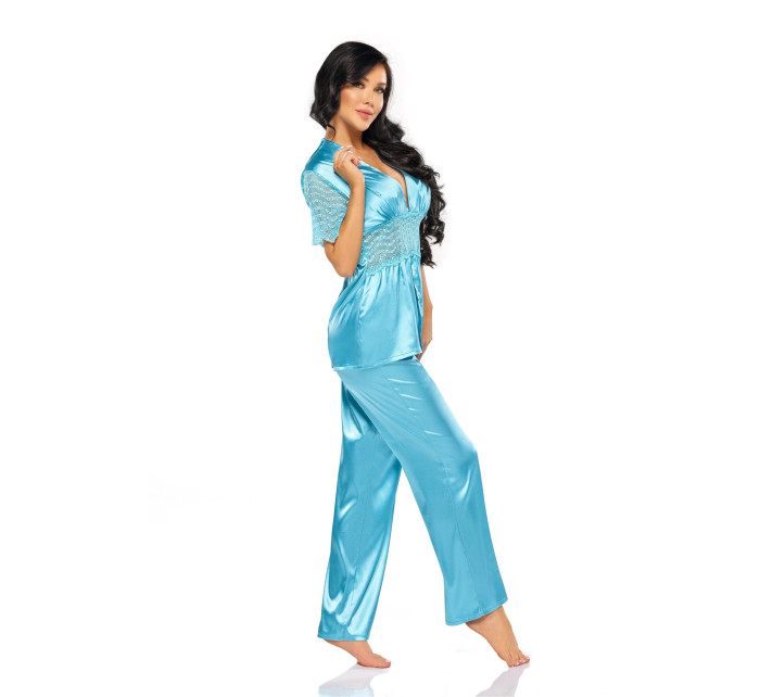 Dámské pyžamo Missy turquoise - BEAUTY NIGHT FASHION