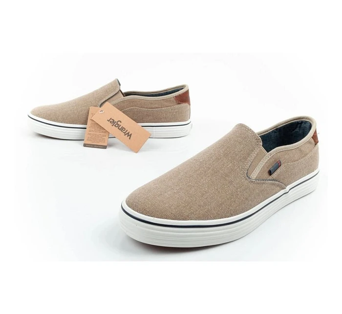 Pánská sportovní obuv SlipOn brown comfortable model 22060561 - Wrangler Pánská sportovní obuv SlipOn brown comfortable model 22060561 - Wrangler