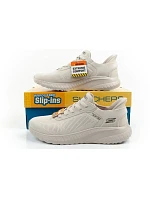 Pánská sportovní obuv Skechers Bobs Squad Chaos SLIP-INS ecru Pánská sportovní obuv Skechers Bobs Squad Chaos SLIP-INS ecru