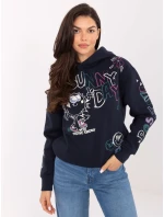 Bluza model 21378690 granatowy - FPrice Bluza model 21378690 granatowy - FPrice