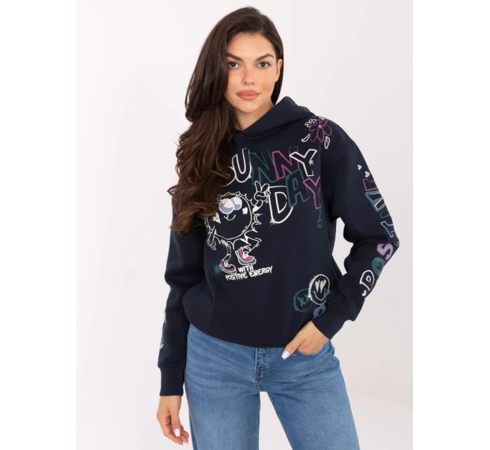 Bluza model 21378690 granatowy - FPrice Bluza model 21378690 granatowy - FPrice