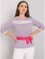 Halenka LK BZ model 15440725 bílá a růžová - FPrice