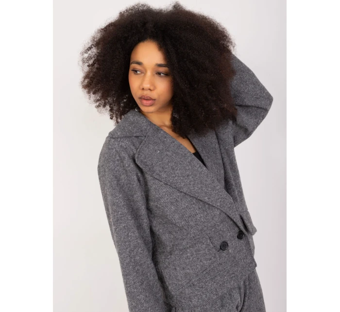 Bunda LK MA 509562 2.14X šedá černá