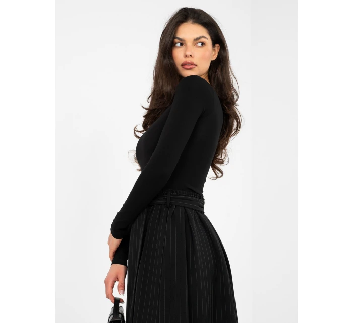 Bluzka RV BZ model 22011362 czarny - FPrice Bluzka RV BZ model 22011362 czarny - FPrice