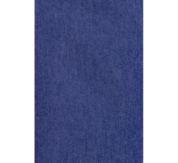 model 20476040 Mini zavinovací šaty s vázáním modré - Moe