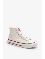 Dámské vysoké tenisky Big Star Bílé Dámské vysoké tenisky Big Star Bílé
