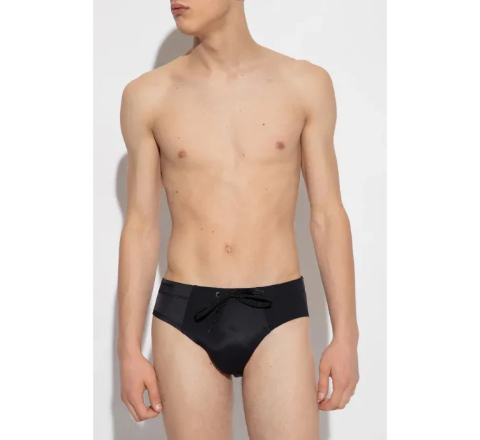 Pánské slipové plavky A09677-0JMAK-900 černé - Diesel Pánské slipové plavky A09677-0JMAK-900 černé - Diesel