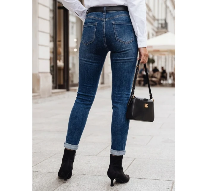Dámské džínové kalhoty DIVETTI tmavě modré FashionStreet UY2252 Dámské džínové kalhoty DIVETTI tmavě modré FashionStreet UY2252
