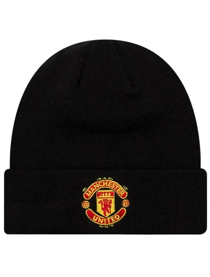 Core Cuff Beanie Manchester United FC Kšiltovka model 21325413 Black Jedna velikost - New Era