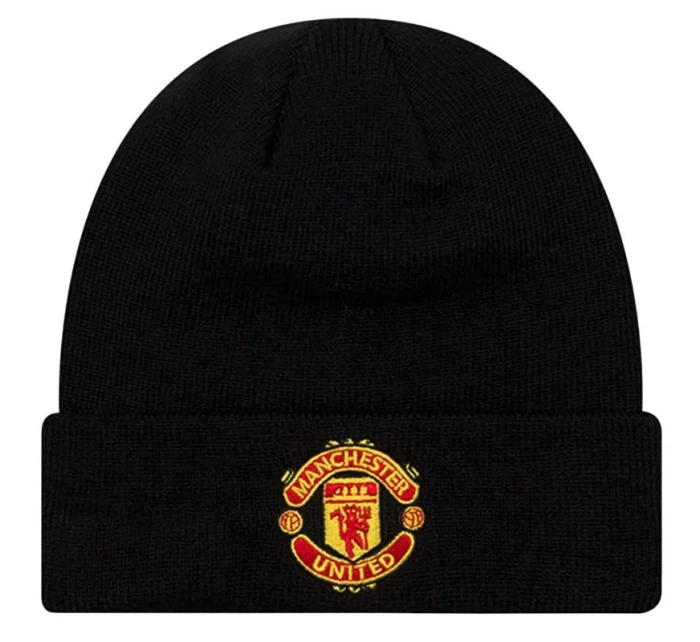 Core Cuff Beanie Manchester United FC Kšiltovka model 21325413 Black Jedna velikost - New Era
