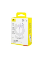 Kabel Baseus Gem 2,4A 1m (fialový)