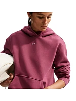 Dámská mikina Nike Studio Fleece Medium Weight, růžová, IM8100 654