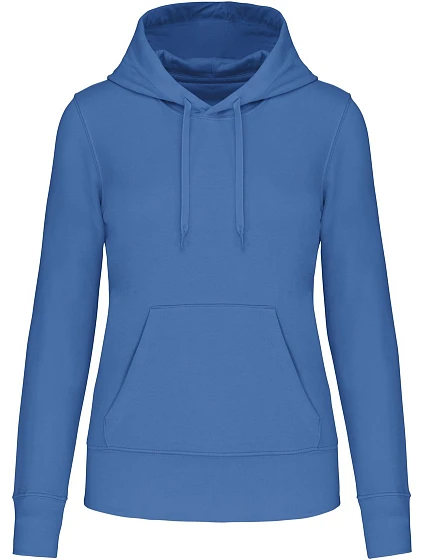 Kariban K 4028 Dámská eco-friendly mikina s kapucí 20.4028 light royal blue Kariban K 4028 Dámská eco-friendly mikina s kapucí 20.4028 light royal blue