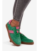 Semišové dámské tenisky Vinceza 79576 zelené Semišové dámské tenisky Vinceza 79576 zelené