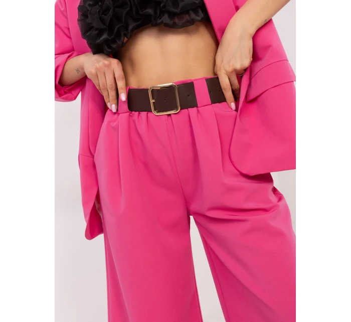 Spodnie DHJ SP ciemny różowy model 20831809 - FPrice Spodnie DHJ SP ciemny różowy model 20831809 - FPrice