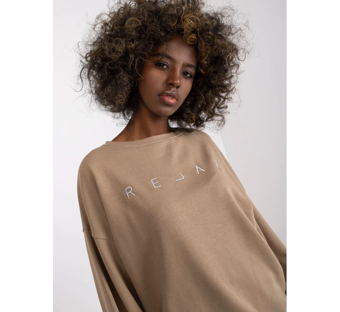 Dámská mikina EM BL U536/2.00 světle hnědá