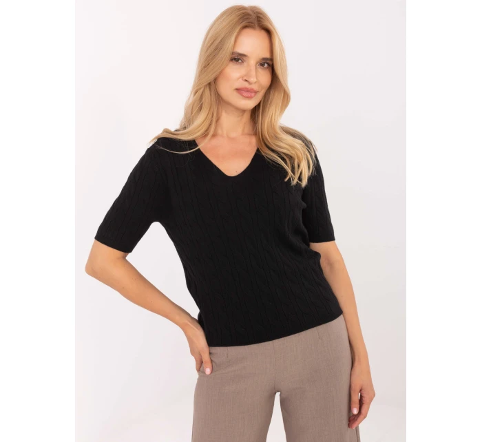 Sweter PM SW B model 21305641 czarny - FPrice Sweter PM SW B model 21305641 czarny - FPrice