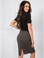 Sukně RV SD 4793 1.32 tmavá khaki