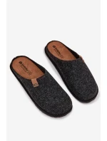 Pánské profilaktické papuče – tmavě šedé Inblu Pánské profilaktické papuče – tmavě šedé Inblu