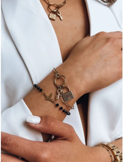 PALOMA náramek černý FashionStreet LY0093 PALOMA náramek černý FashionStreet LY0093