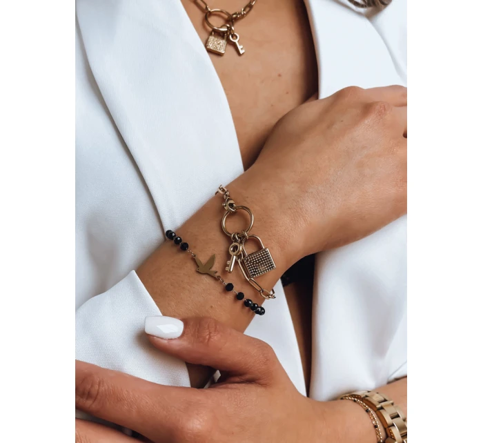 PALOMA náramek černý FashionStreet LY0093 PALOMA náramek černý FashionStreet LY0093