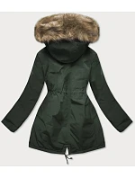 DWUSTRONNA DAMSKA KURTKA ZIMOWA KHAKI model 21243247 - MHM DWUSTRONNA DAMSKA KURTKA ZIMOWA KHAKI model 21243247 - MHM