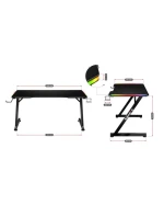 Herní stůl Hero model 21326116 RGB - Huzaro