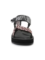 D.Franklin Forest Vysoké sandály se zvířecím potiskem W DFSH404002-ABLA