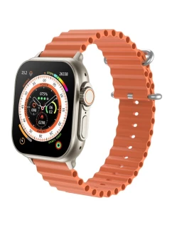 RUBICON RNCF17 Titan/Orange Pánské chytré hodinky SMARUB269