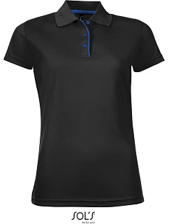 SOL'S Women Dámské piqué sportovní polo black model 22522561