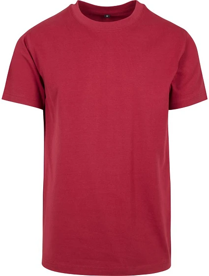 Build your Brand BY 004 Tričko z těžké bavlny 56.0004 burgundy Build your Brand BY 004 Tričko z těžké bavlny 56.0004 burgundy