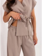 Komplet IT KMPL model 21388984 ciemny bezowy - FPrice Komplet IT KMPL model 21388984 ciemny bezowy - FPrice