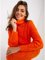 Dámský svetr LC SW 8015 oranžový