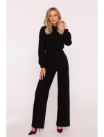 S420 Kombinéza s volánem - černá