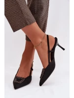 Sandály na podpatku  model 224464 Step in style