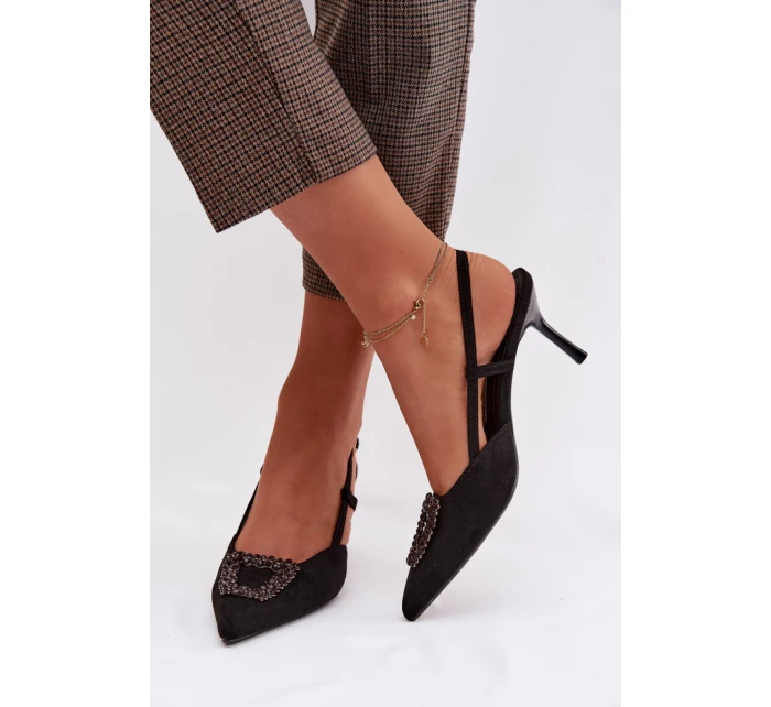 Sandály na podpatku  model 224464 Step in style