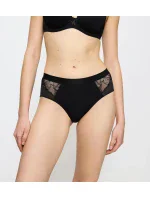 Dámské kalhotky Wild Azalea Florale Maxi - BLACK - černé 0004 - TRIUMPH Dámské kalhotky Wild Azalea Florale Maxi - BLACK - černé 0004 - TRIUMPH