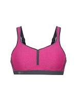 performance sportovní podprsenka moldovaná 5566 pink/anthrazit - Active