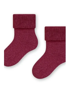 FROTÉ DĚTSKÉ PONOŽKY 156 MAROON 17-19