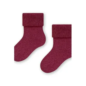 FROTÉ DĚTSKÉ PONOŽKY 156 MAROON 17-19