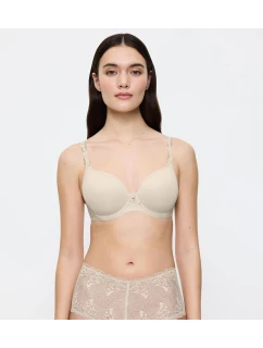 Dámská podprsenka Wild Azalea Florale WP - BROWN - natural 00RB - TRIUMPH