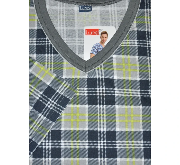Pánské pyžamo Luna 793 M-2XL kr/r Pánské pyžamo Luna 793 M-2XL kr/r