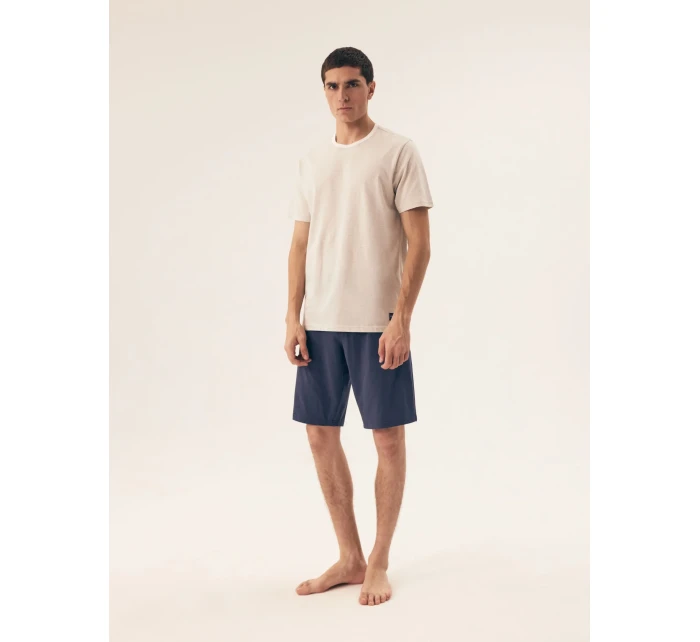 Pánské pyžamo 42633 Dive white - HENDERSON