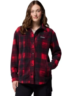 Fleece Shirt Jacket II Red L model 21376678 - Columbia