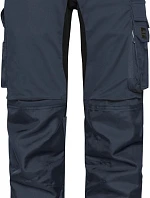 Daiber JN 1812 (62-64) Pracovní strečové kalhoty "Slim Line" 02.112X carbon/black