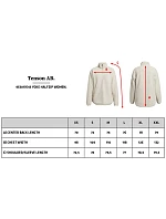 Tenson Yoke Full Zip W Dámská fleecová bunda 84.7895 sand Tenson Yoke Full Zip W Dámská fleecová bunda 84.7895 sand